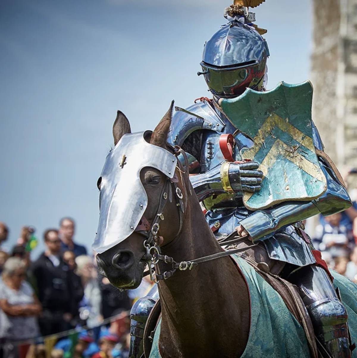 Legendary Joust at Pendennis Castle